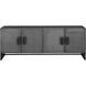 Viserys 72 X 18 inch Antique Silver / Black Sideboard